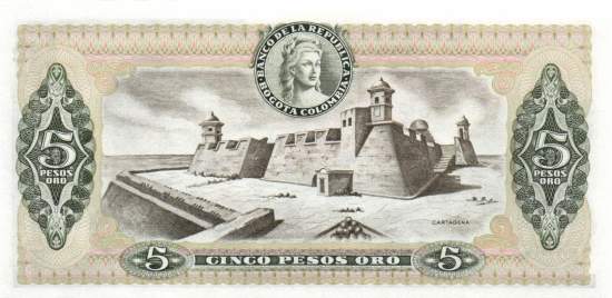 5 Pesos 1.1.1980